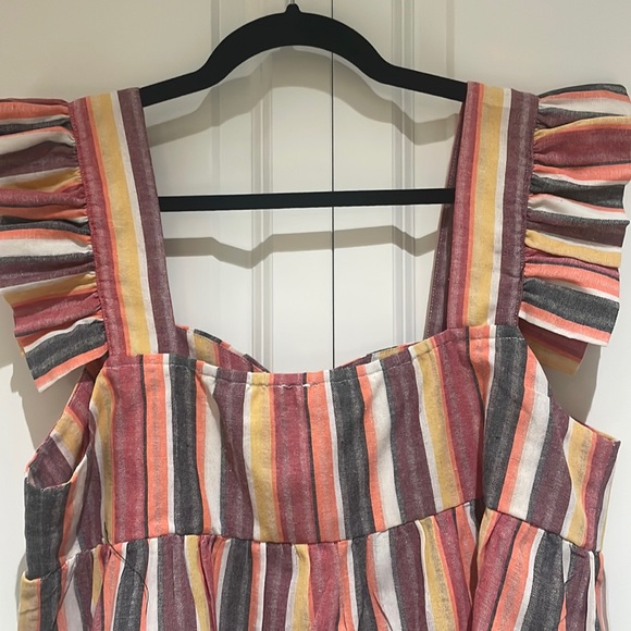 Striped BabyDoll Blouse - Picture 6 of 7